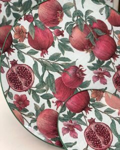 Platos decoupage para regalar León granadas