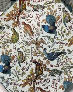 Platos decoupage para regalar pavos