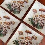 Platos decoupage para regalar setas