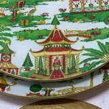 Platos decoupage para regalar León asiático