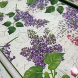 Platos decoupage para regalar lavanda