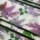 Platos decoupage para regalar lavanda