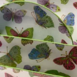 Platos decoupage para regalar mariposas