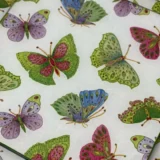 Platos decoupage para regalar León mariposas