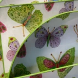 Platos decoupage para regalar mariposas