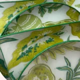 Platos decoupage para regalar hojas verdes