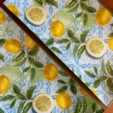 Platos decoupage para regalar limones