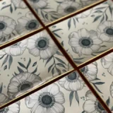 Platos decoupage para regalar flores versátil