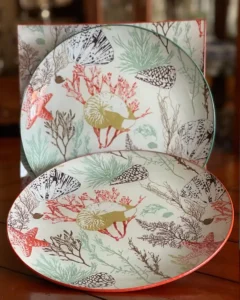 Platos decoupage para regalar León marinos