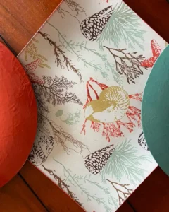 Platos decoupage para regalar marinos