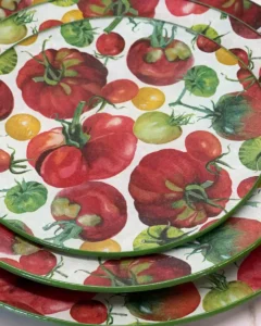 Platos decoupage para regalar León tomates