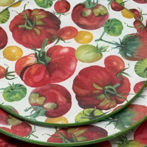 Platos decoupage para regalar León tomates