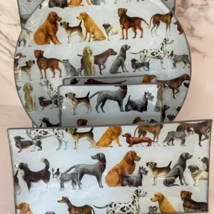 Platos decoupage para regalar perros