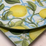 Platos decoupage para regalar limones