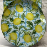 Platos decoupage para regalar León limones