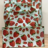 Platos decoupage León para regalar fresas