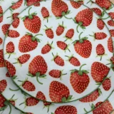 Platos decoupage para regalar fresas