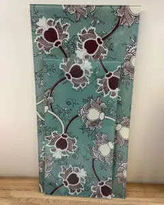 Platos decoupage para regalar flor de chocolate