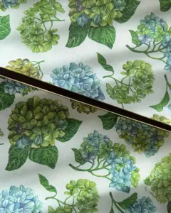 Platos decoupage para regalar León flores Hortensias nuevas