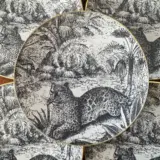 Platos decoupage para regalar jungla