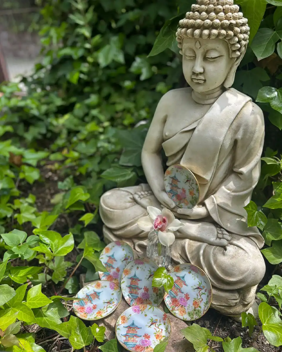 Platos decoupage para regalar León Jardín de oriente Platos decoupage para regalar León Jardín de oriente