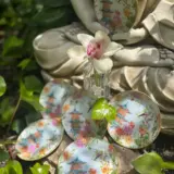 Platos decoupage para regalar León Jardín de oriente