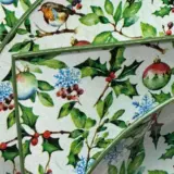 Platos decoupage para regalar León pajarito por Navidad