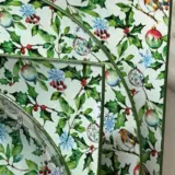 Platos decoupage para regalar pajarito por Navidad